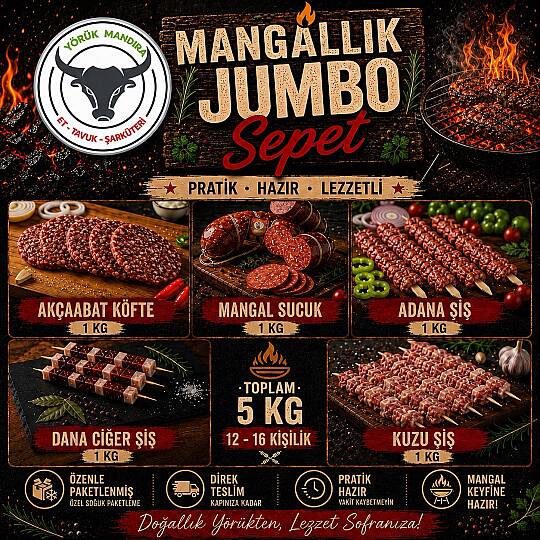 Mangallık Jumbo Sepet